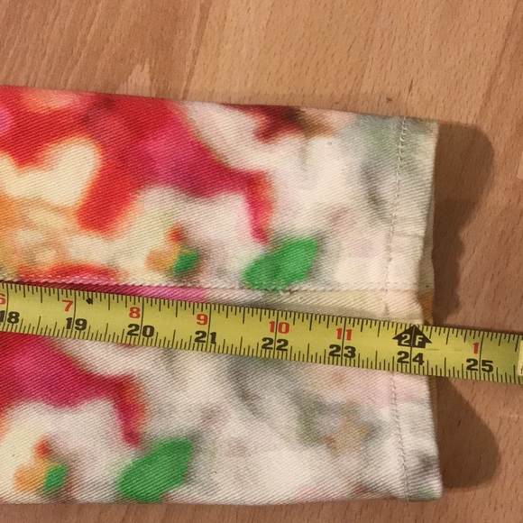 ♠️Kate Spade (NWT)♠️…Women’s 24…Perry Street Play Hooky Colorful Cropped Jeans! - Picture 15 of 17